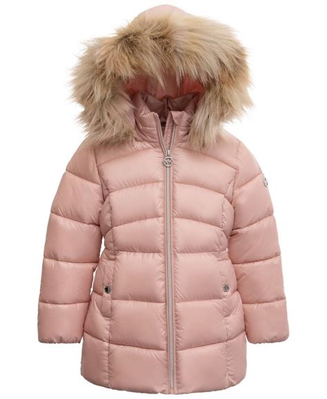 michael kors little girl coats|Michael Kors Kids: Designer Clothes For Girls .